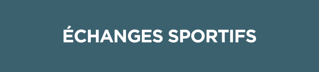 les échanges - échanges sportifs