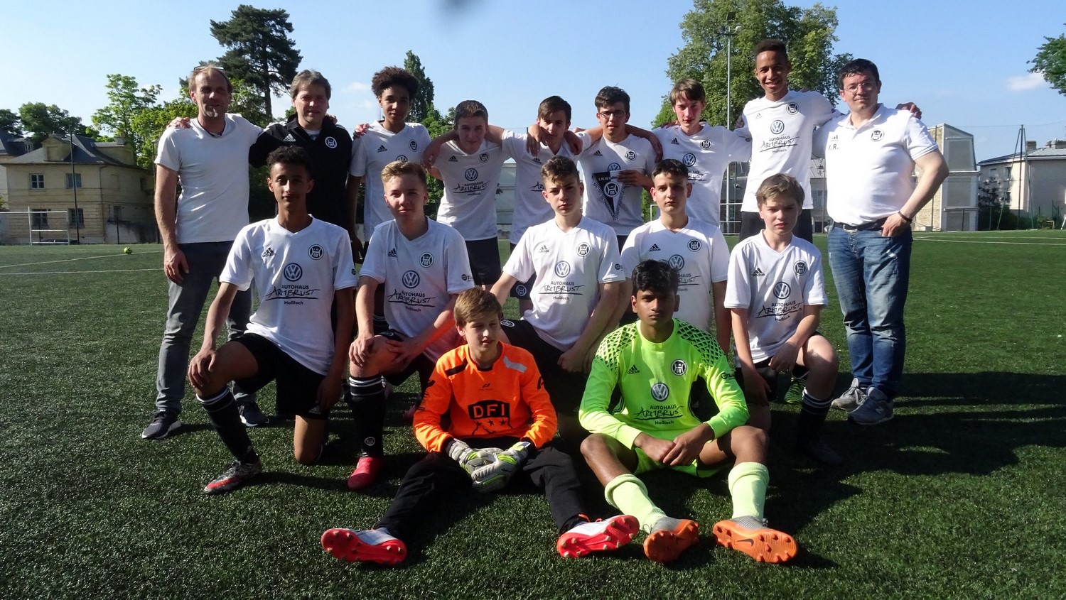 Foot U15 Hassloch à Viroflay mai2018